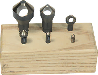 Gold Oxide  SP-6DB Countersink and Deburring Set